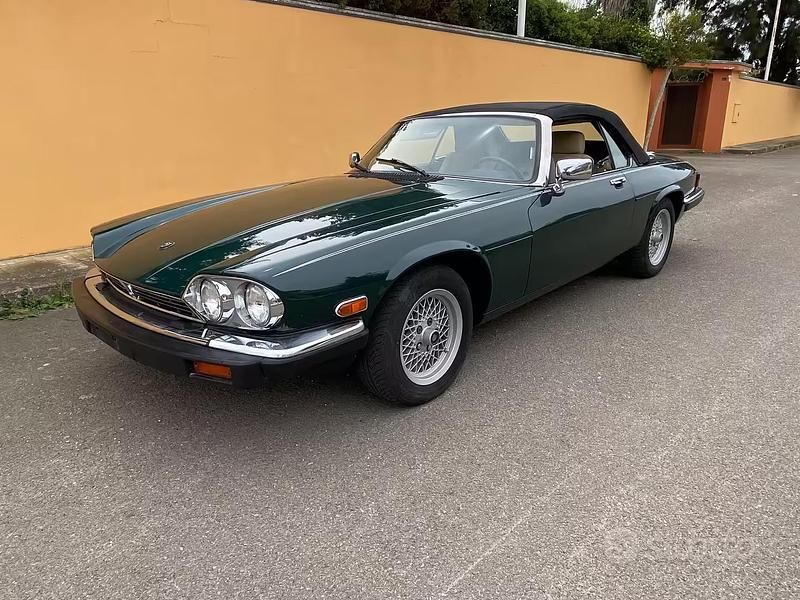 Usata Jaguar XJS 275 CV (202 kW) 1990 Verde Cabrio
