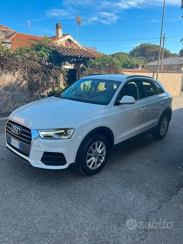 Usata Audi Q3 150 CV (110 kW) 2018 Bianco SUV