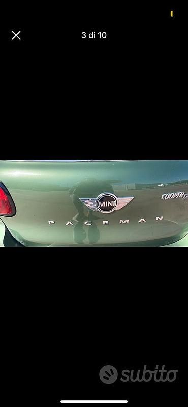 Usata Mini Paceman 2014 Verde Utilitaria