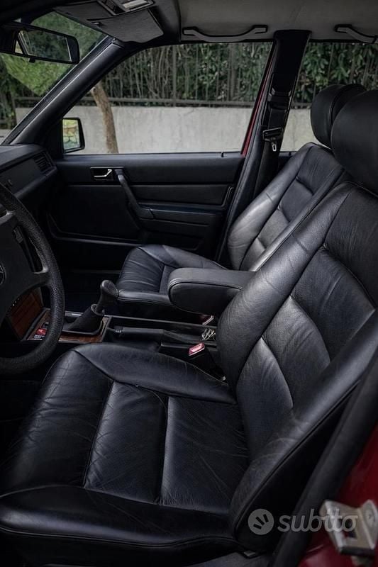 Usata Mercedes 190 1991 Rosso Berlina