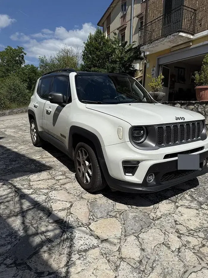 Usata Jeep Renegade Limited 130 CV (95 kW) 2021 Bianco SUV