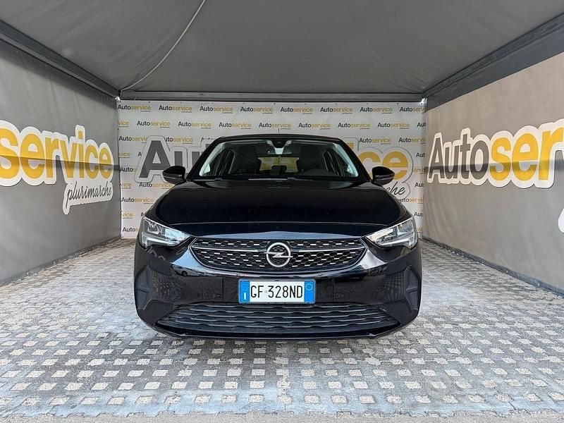 Usata Opel Corsa Elegance 74 CV (54 kW) 2021 Nero Berlina