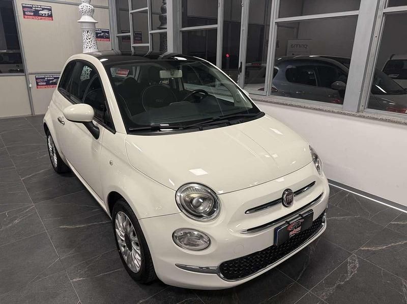Usata Fiat 500 Lounge 95 CV (69 kW) 2016 Bianco Utilitaria