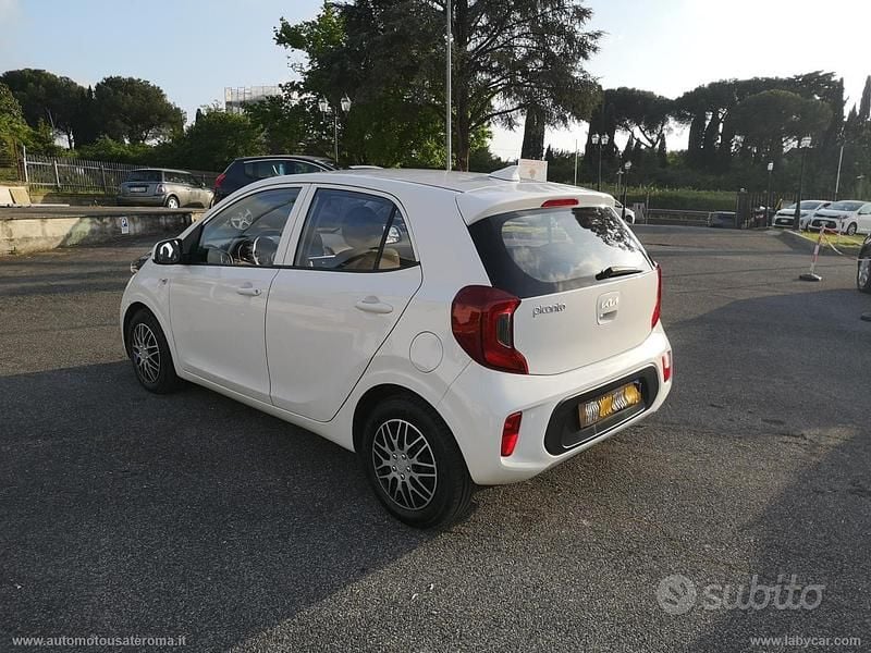 Usata Kia Picanto X-Line 65 CV (47 kW) 2022 Bianco Utilitaria