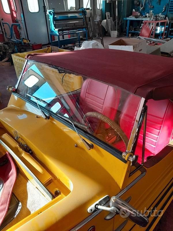 Usata Fiat 850 1960 Giallo Cabrio