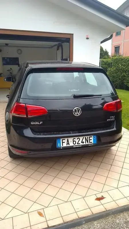 Usata VW Golf VII Comfortline 110 CV (80 kW) 2015 Nero Berlina