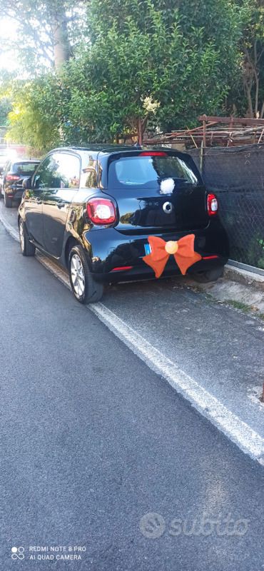Usata Smart ForFour 75 CV (55 kW) 2015 Nero Utilitaria