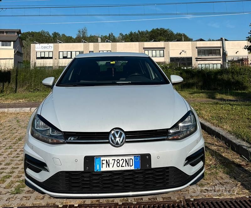 Bianco Usata 2018 VW Golf R-line Berlina | 13.500 € (Ottimo prezzo) - Immagine 1/4