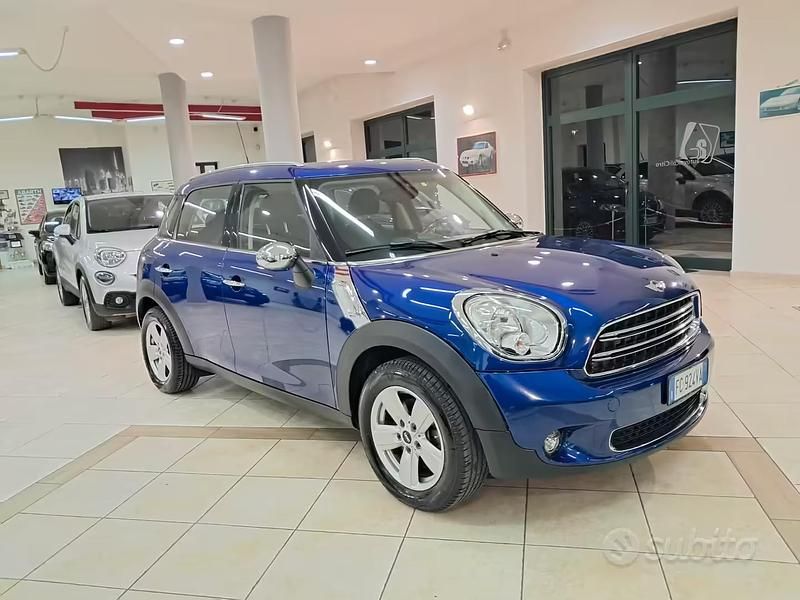 Usata Mini One D Countryman Business 89 CV (65 kW) 2016 Blu SUV