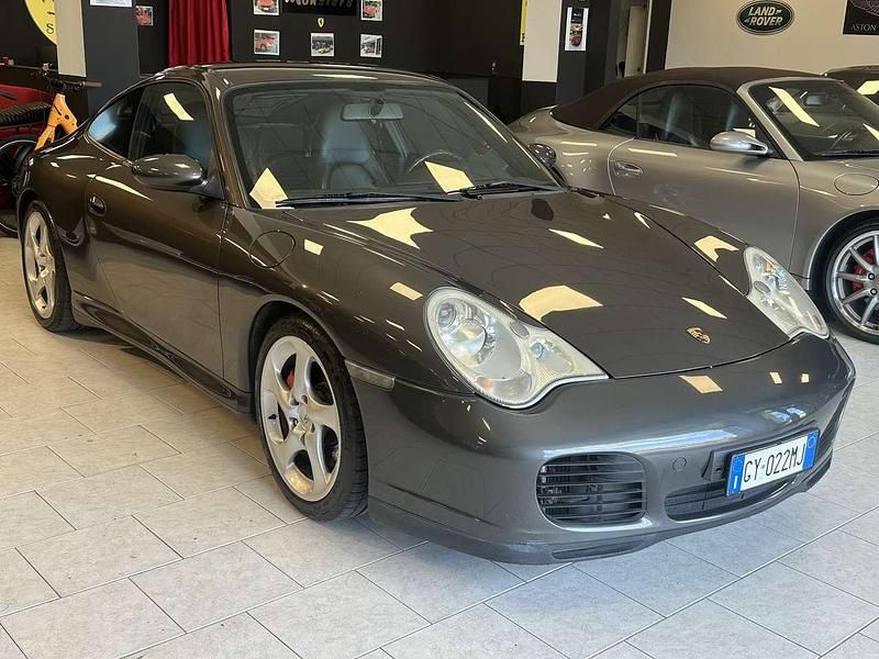 Usata Porsche 996 320 CV (235 kW) 2002 Grigio scuro met. Coupé