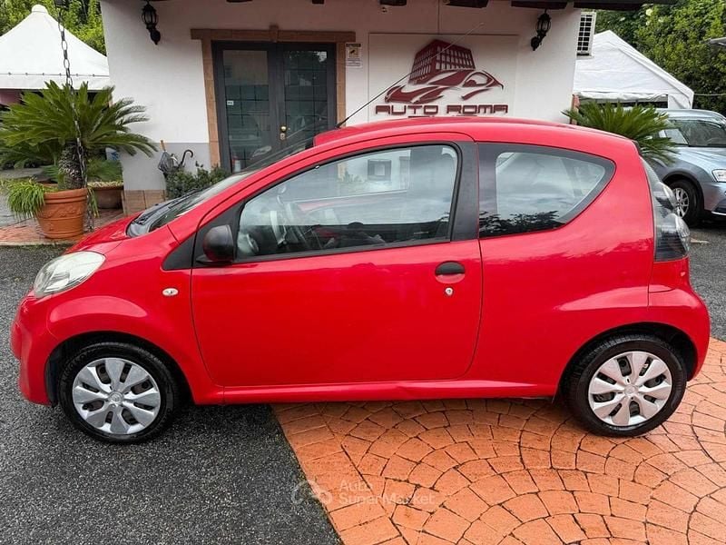 Usata Citroën C1 68 CV (50 kW) 2010 Rosso Utilitaria