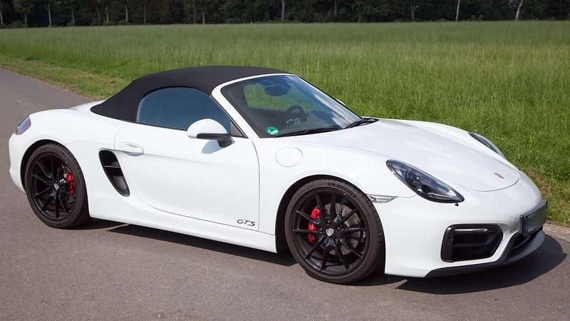Usata Porsche Boxster GTS 330 CV (242 kW) 2014 Bianco Cabrio