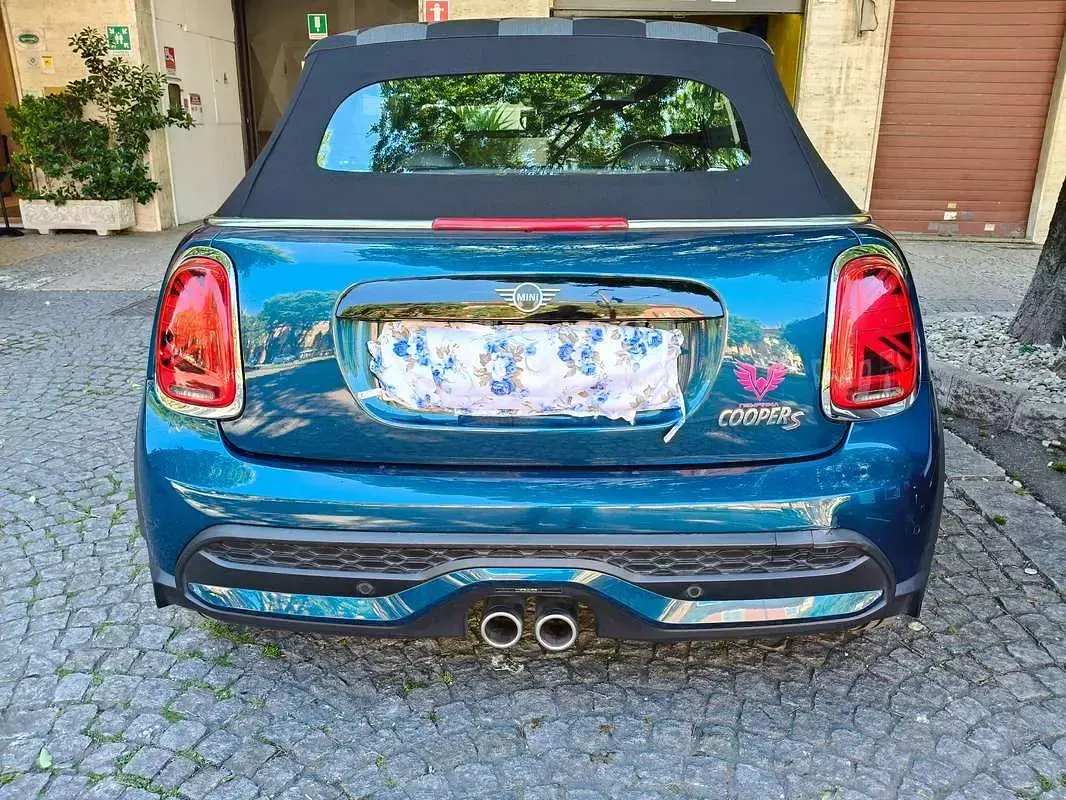 Usata Mini Cooper S Cabriolet 178 CV (130 kW) 2021 Blu/azzurro Cabrio