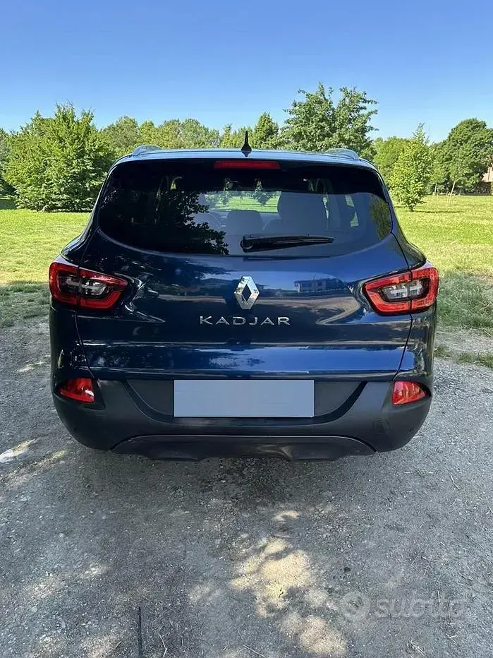 Usata Renault Kadjar 110 CV (80 kW) 2017 Blu SUV