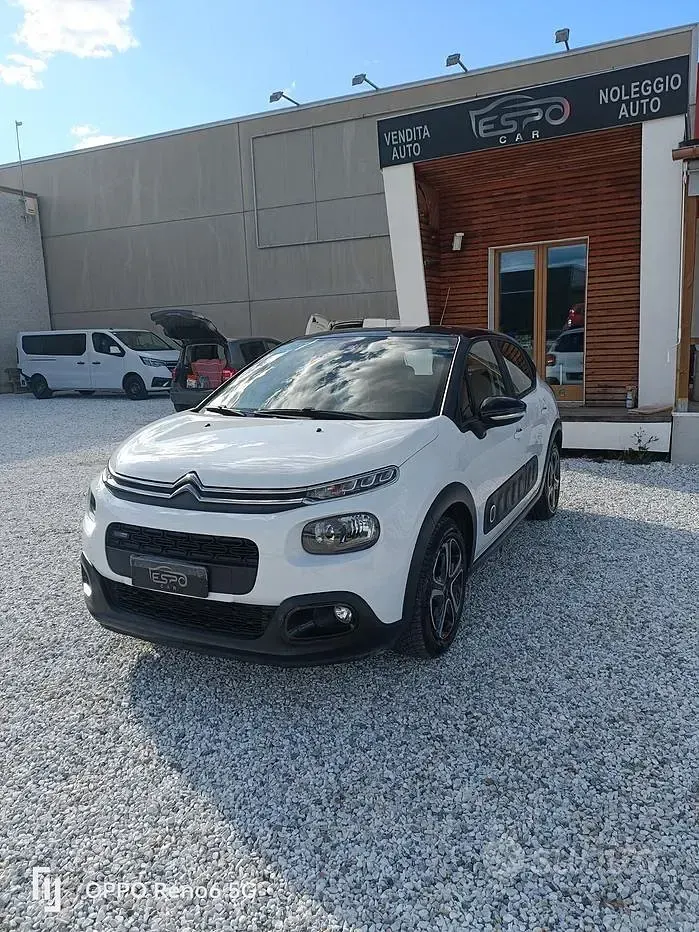Usata Citroën C3 PureTech 82 CV (60 kW) 2017 Bianco Berlina