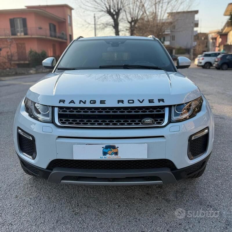 Bianco Usata 2016 Land Rover Range Rover evoque Pure SUV | 15.990 € (Buon prezzo) - Immagine 1/4