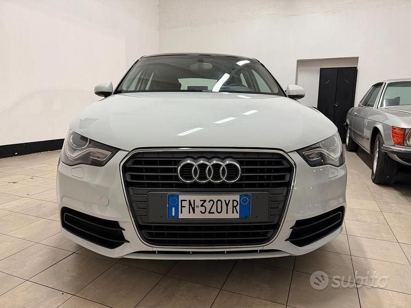 Usata Audi A1 Ambition 85 CV (62 kW) 2014 Bianco Utilitaria