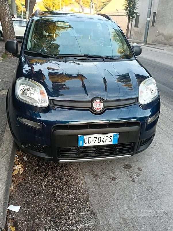 Usata Fiat Panda 4x4 85 CV (62 kW) 2021 Blu Utilitaria