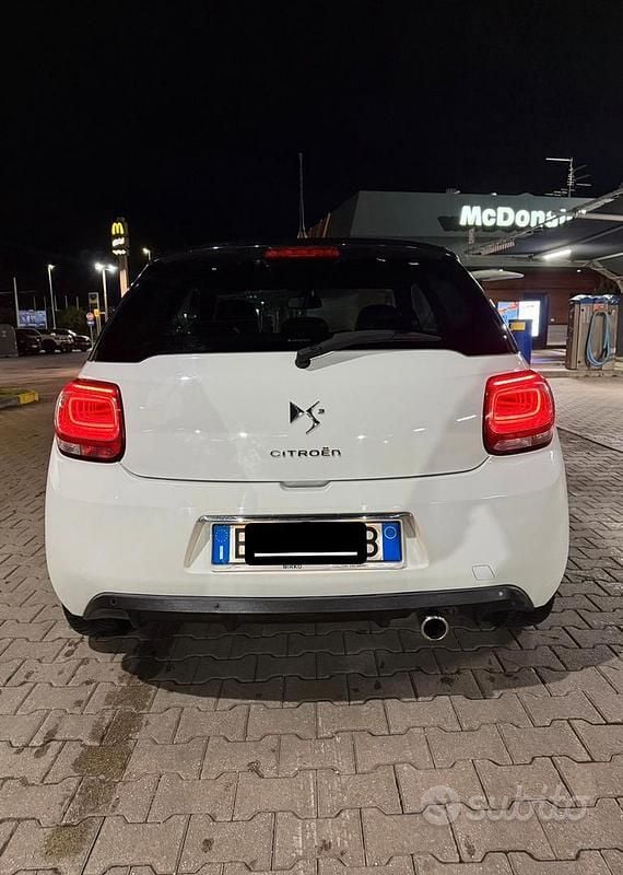 Usata Citroën DS3 68 CV (50 kW) 2014 Bianco Berlina