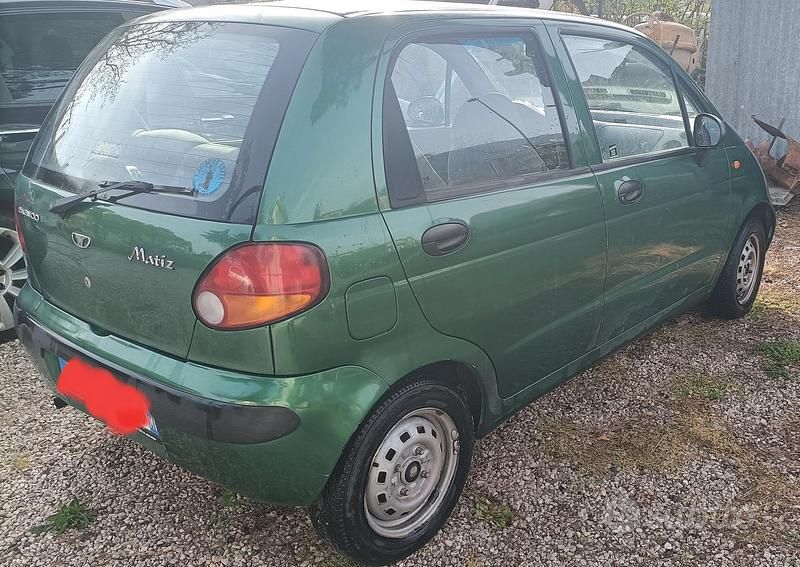 Verde Usata 1999 Chevrolet Matiz Due volumi | 900 € (Buon prezzo) - Immagine 1/4