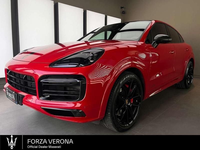Rosso Usata 2020 Porsche Cayenne Coupe Coupé | 91.900 € (Molto cara) - Immagine 1/4