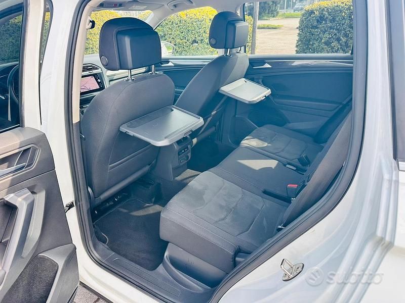 Usata VW Tiguan Allspace Advance 150 CV (110 kW) 2021 Bianco SUV
