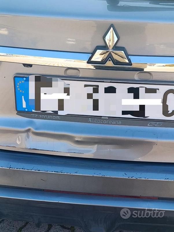 Usata Mitsubishi ASX Inform 117 CV (86 kW) 2019 Grigio SUV