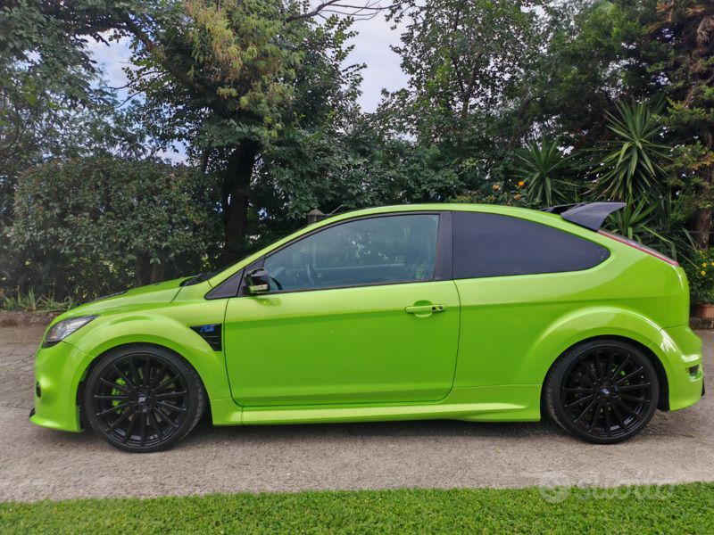 Usata Ford Focus RS 305 CV (224 kW) 2011 Verde Berlina