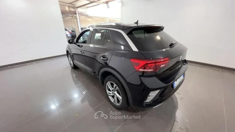 Usata VW T-Roc R-line 110 CV (80 kW) 2023 Nero SUV