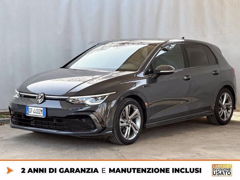 Usata VW Golf VIII R-line 150 CV (110 kW) 2021 Grigio Berlina