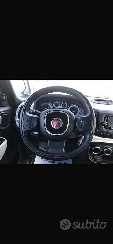 Usata Fiat 500L Trekking 85 CV (62 kW) 2014 Nero Monovolume