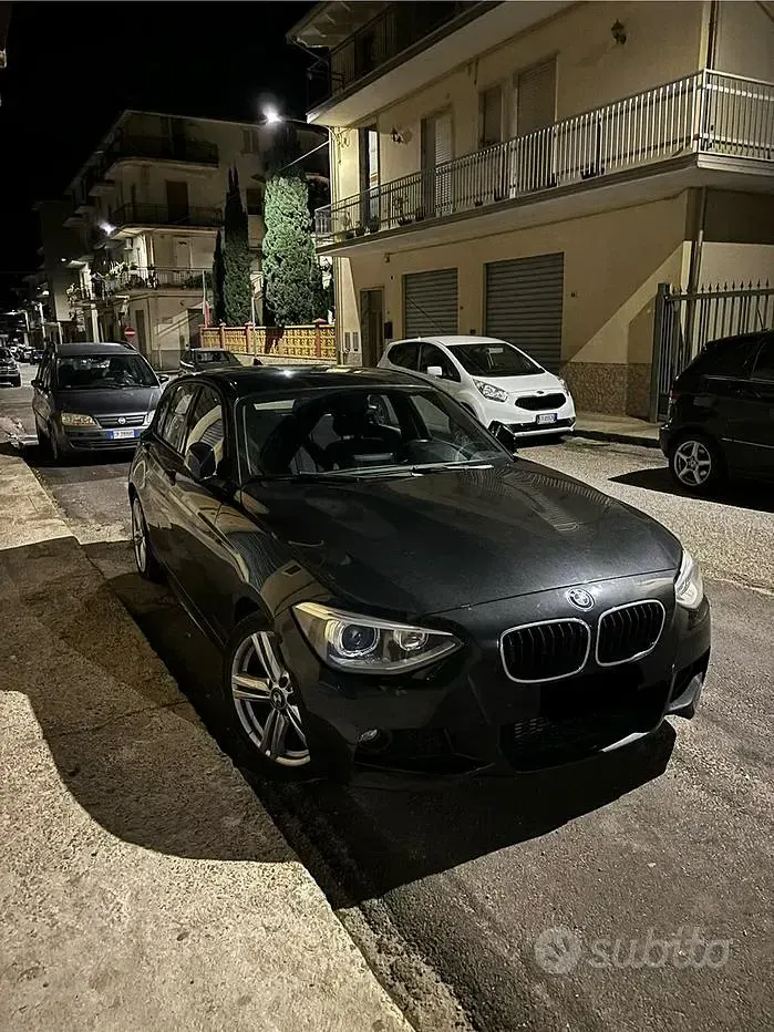 Usata BMW 125 Efficient Dynamics 218 CV (160 kW) 2013 Nero Utilitaria