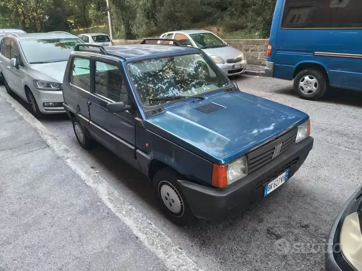 Usata Fiat Panda 39 CV (28 kW) 2000 Bluazzurro Berlina