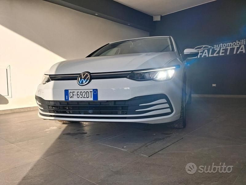 Usata VW Golf VIII Style 115 CV (84 kW) 2021 Bianco Berlina