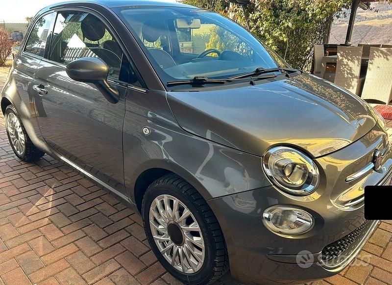 Usata Fiat 500 Lounge 69 CV (50 kW) 2018 Grigio Utilitaria