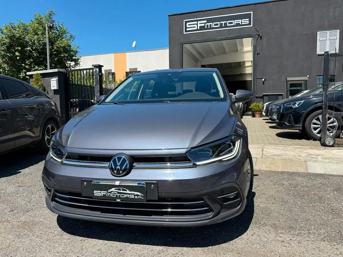Usata VW Polo Style 110 CV (80 kW) 2022 Grigio Utilitaria