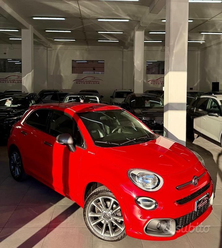 Usata Fiat 500X Sport 150 CV (110 kW) 2023 Rosso SUV