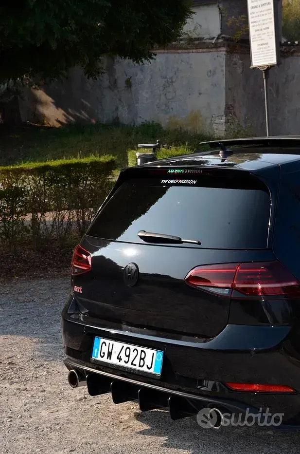 Usata VW Golf VII GTI 230 CV (169 kW) 2018 Nero Berlina