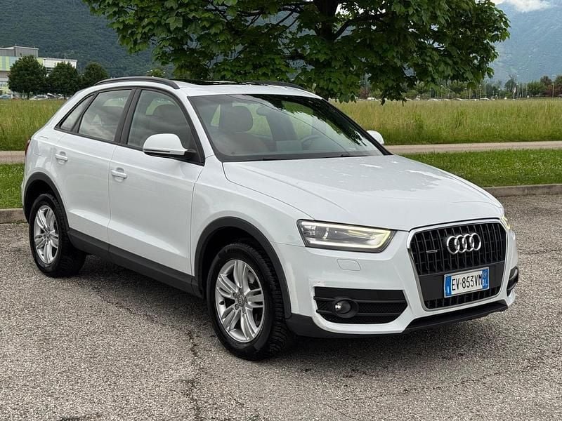 Usata Audi Q3 S-Line 140 CV (102 kW) 2014 Bianco SUV