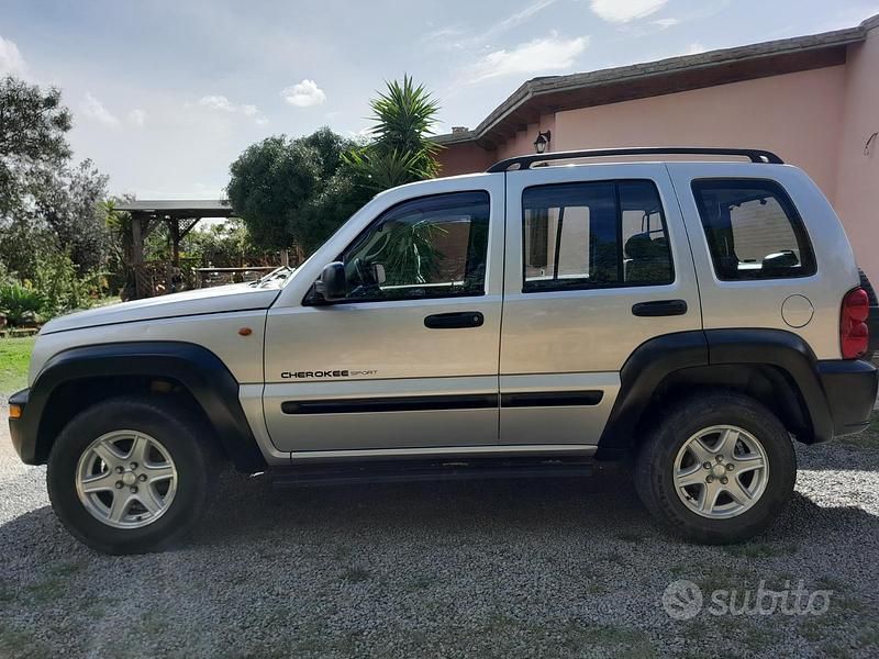 Usata Jeep Cherokee Sport 143 CV (105 kW) 2002 Grigio SUV