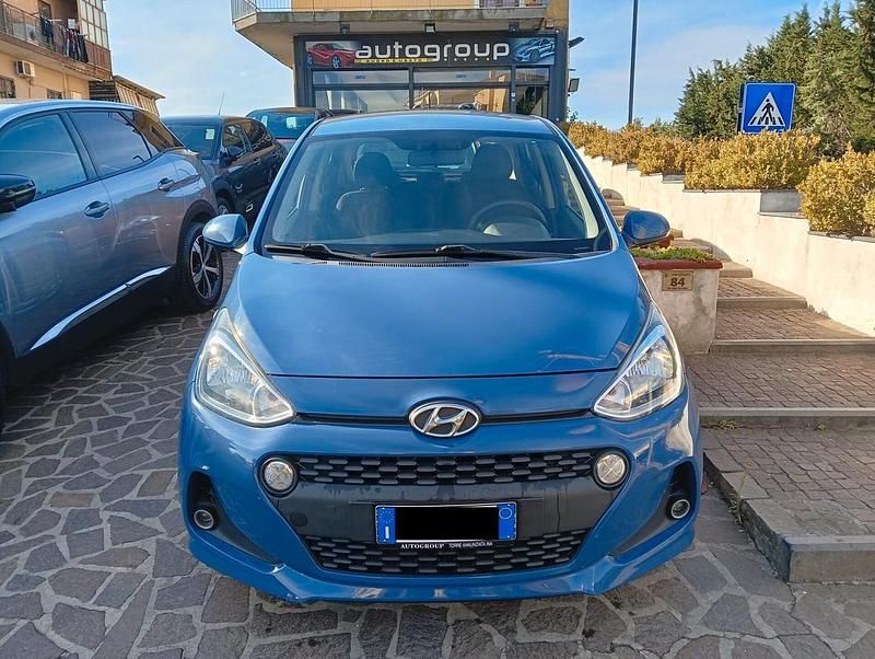 Usata Hyundai i10 Classic 66 CV (48 kW) 2017 Blu Utilitaria