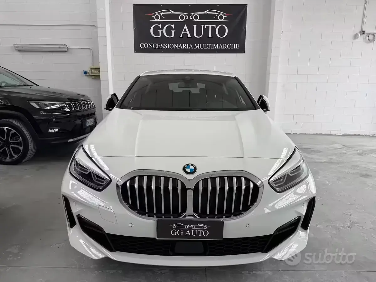 Usata BMW 118 M Sport 140 CV (102 kW) 2019 Bianco Utilitaria