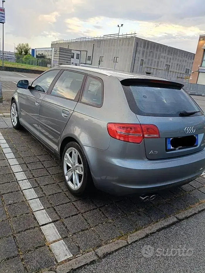 Usata Audi A3 140 CV (102 kW) 2009 Grigio Utilitaria