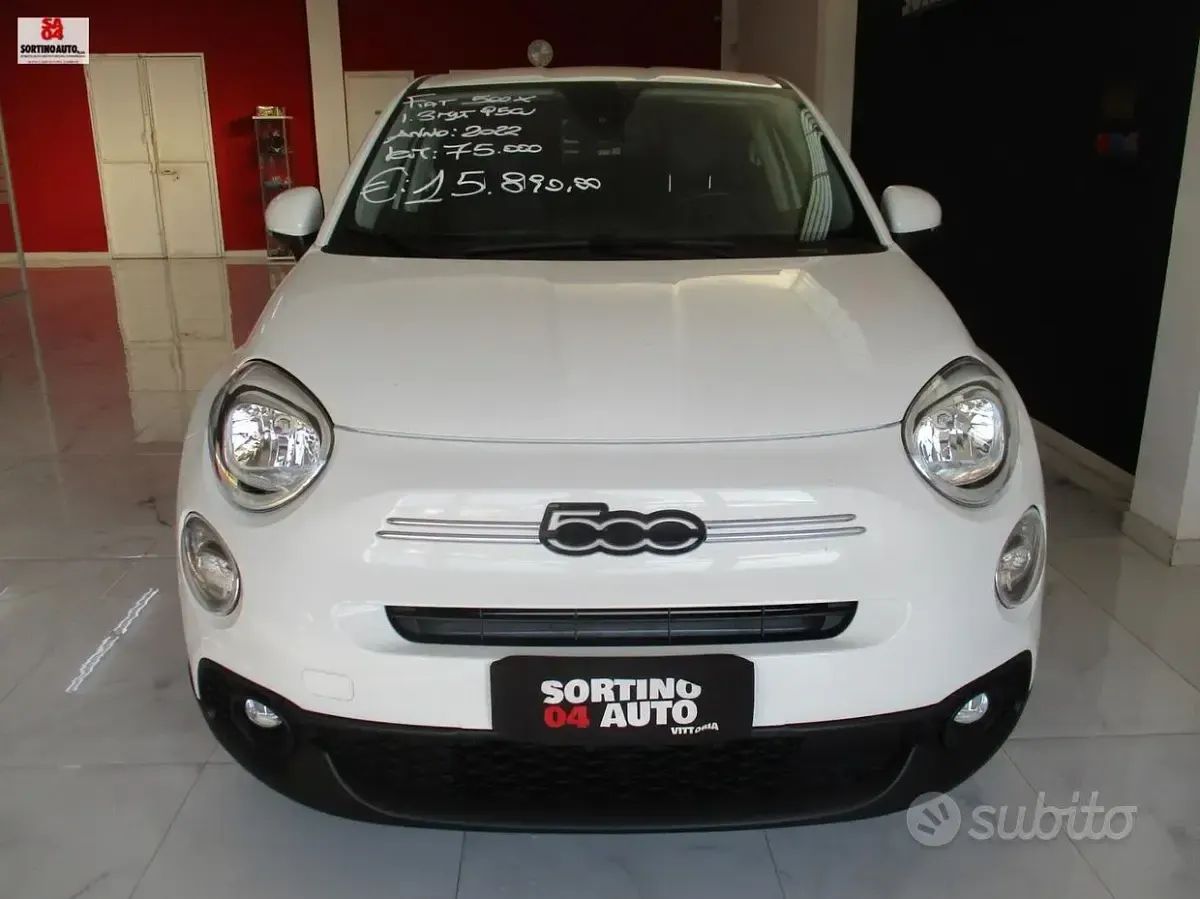 Usata Fiat 500X Club 95 CV (69 kW) 2022 Bianco SUV