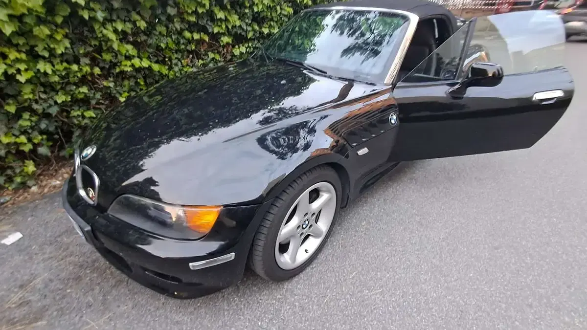 Usata BMW Z3 231 CV (169 kW) 2001 Nero Cabrio