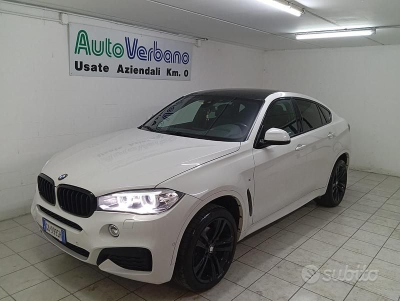 Usata BMW X6 M Sport 258 CV (189 kW) 2019 Bianco SUV