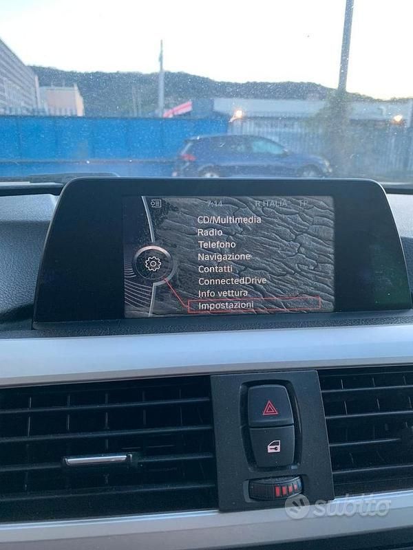 Usata BMW 316 2014 Nero Station wagon