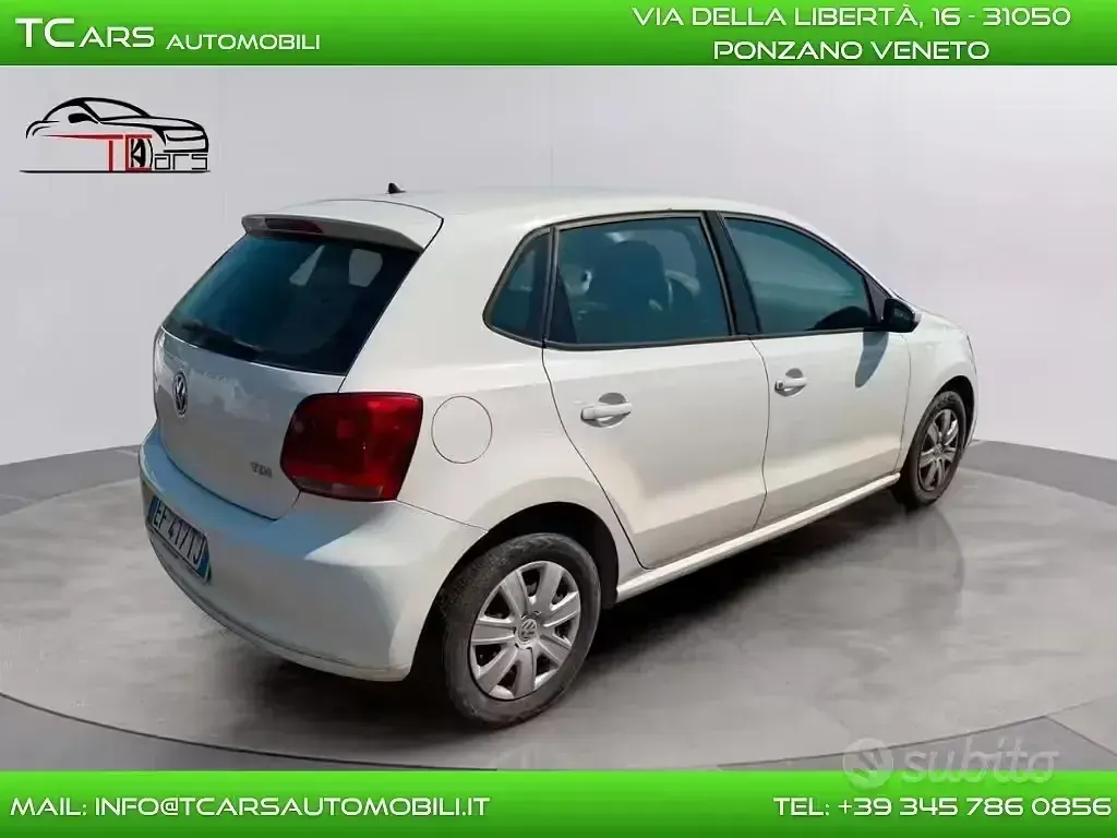 Usata VW Polo 75 CV (55 kW) 2011 Bianco Utilitaria