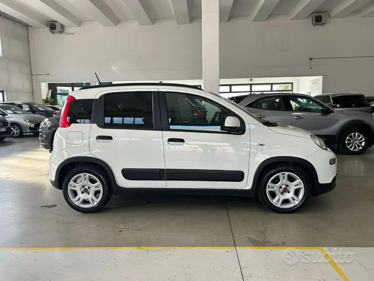 Usata Fiat Panda S 69 CV (50 kW) 2022 Bianco Utilitaria
