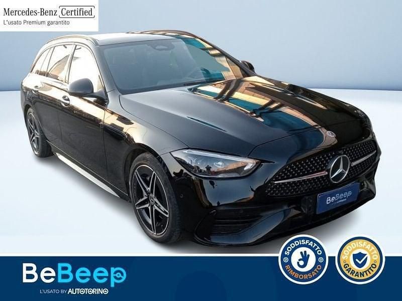 Usata Mercedes C220 Premium 199 CV (146 kW) 2023 Nero Station wagon